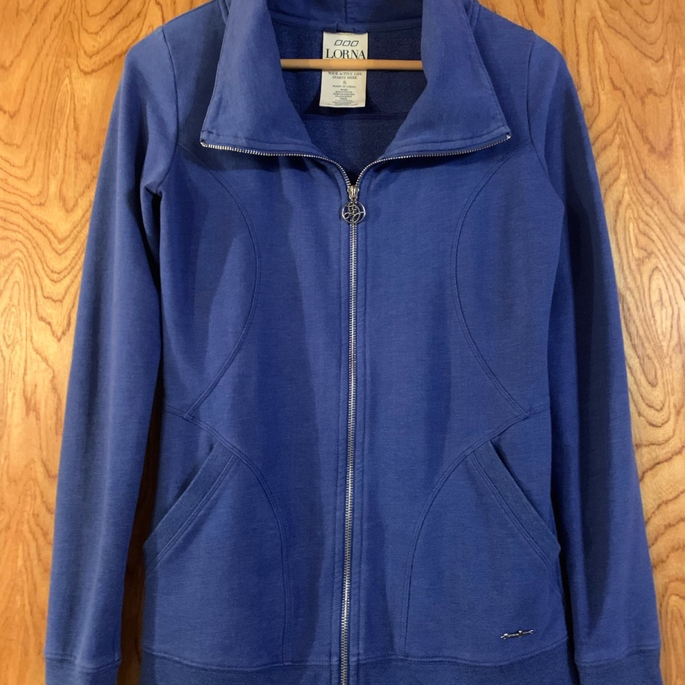 Lorna Jane Royal Blue Zip-Up Jacket